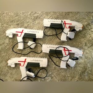 SEE VIDEO! 17 Guns Laser Tag Game